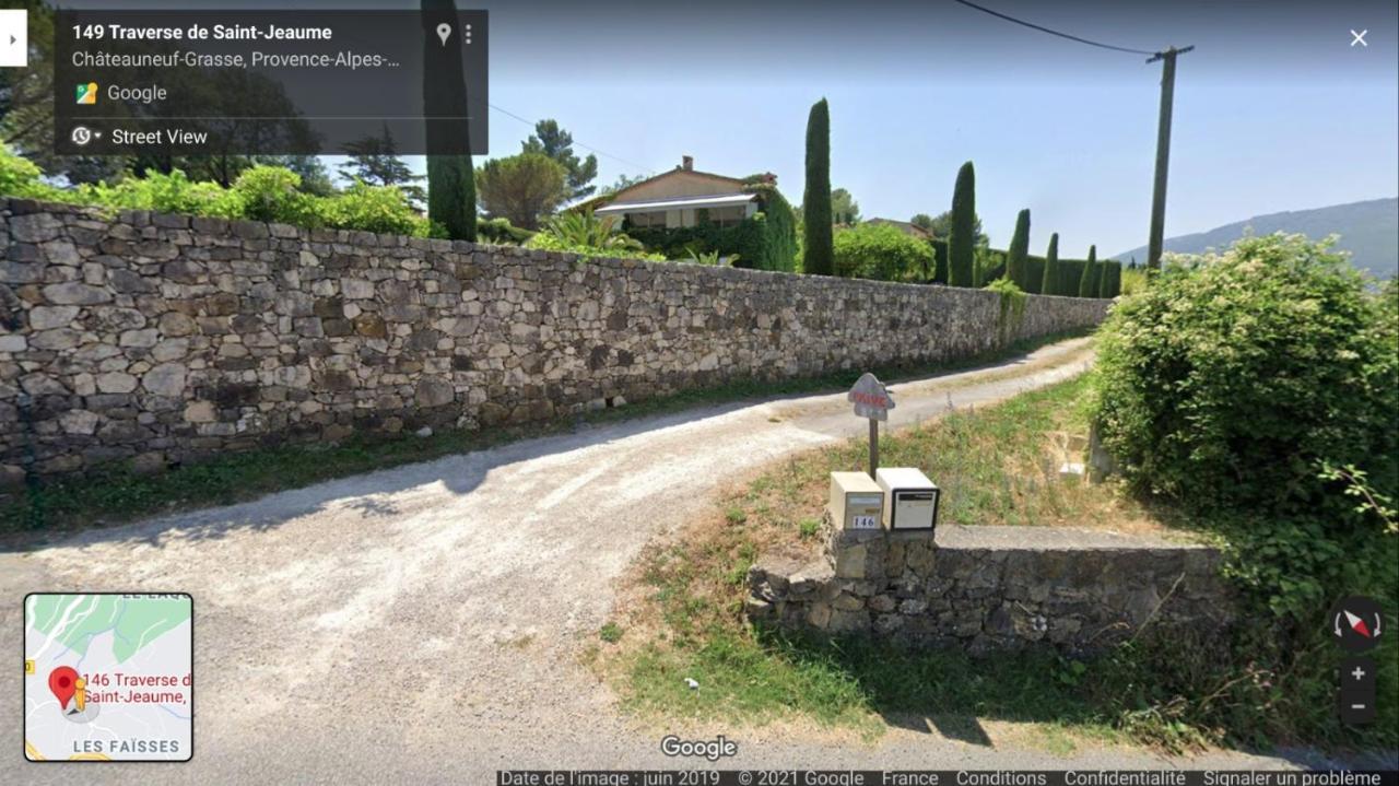 Bambou Entre Mer Et Montagnes Chateauneuf-Grasse Eksteriør billede